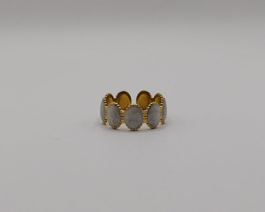 Offener Ring- Wasserfest: Oval