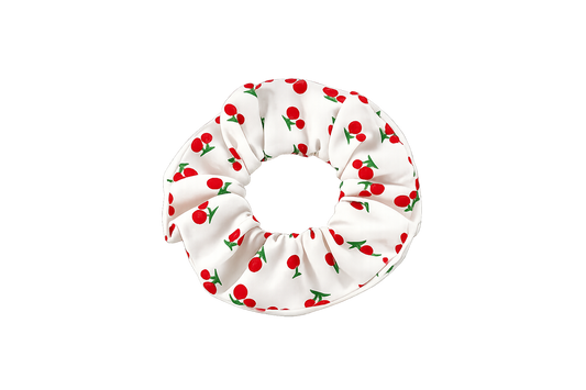 Haargummi mit Kirsch-Muster