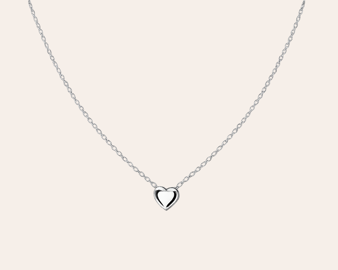 Wasserfeste Kette: Herzform Kette