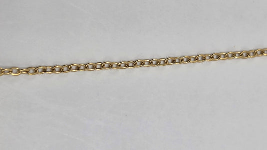 ✨ Minimalistische Halskette aus Edelstahl in Goldfarbe