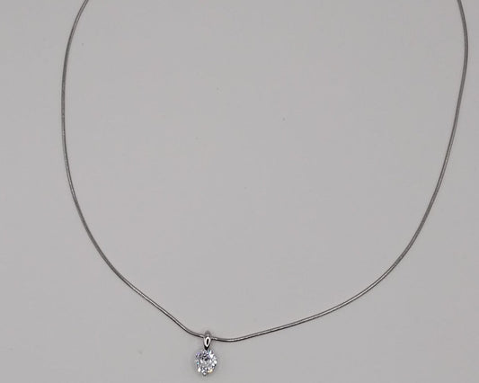 O-förmige Kette aus Edelstahl 316L| Farbe: Silber