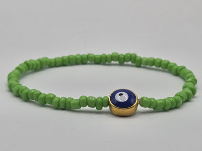 Handgemachtes Evil Eye Armband – Schutz & Stil für dein Handgelen