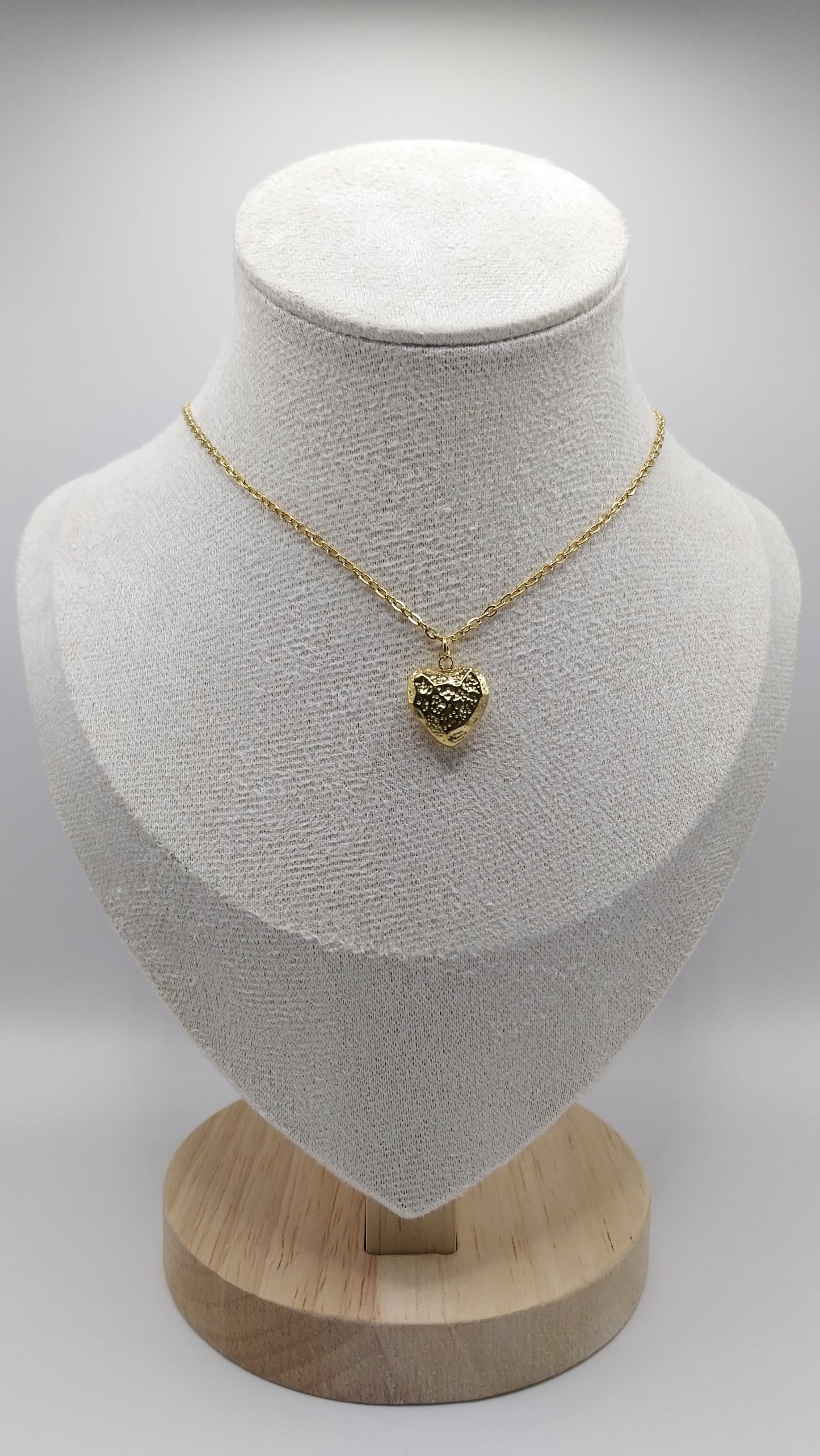 ❤️ Stainless steel necklace with heart pendant