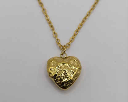❤️ Stainless steel necklace with heart pendant