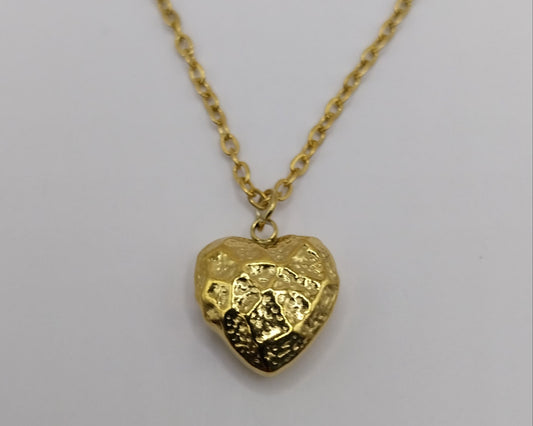 ❤️ Stainless steel necklace with heart pendant