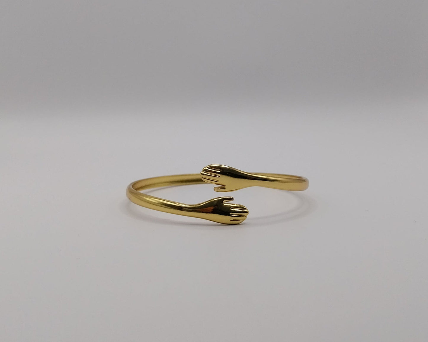 Ferien Klassischer Stil Hände Edelstahl 304 Armreif In Masse