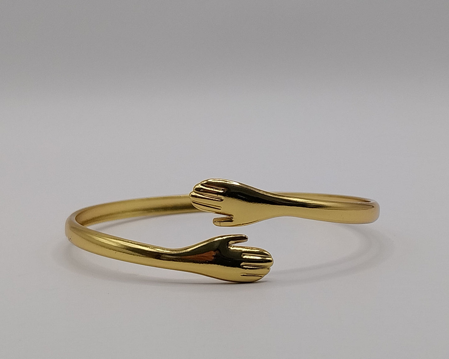 Ferien Klassischer Stil Hände Edelstahl 304 Armreif In Masse