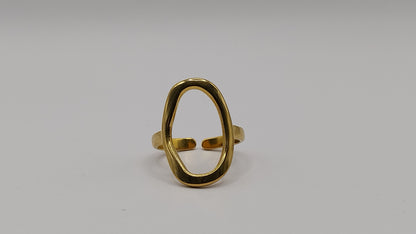 Wasserfest Anlaufgeschützt Ring: Oval