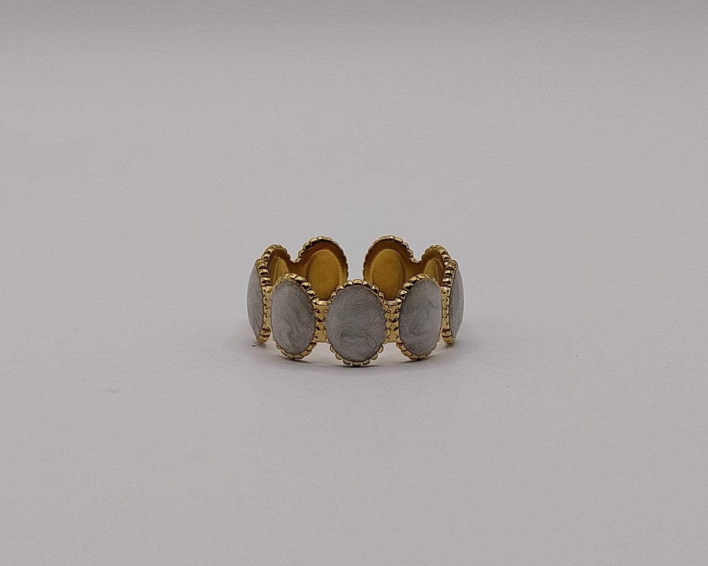 Offener Ring- Wasserfest: Oval