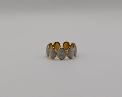 Offener Ring- Wasserfest: Oval