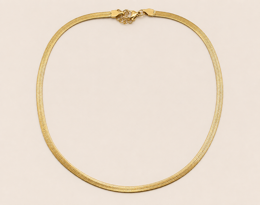 5 mm Schlangenkette aus Edelstahl – wasserfest