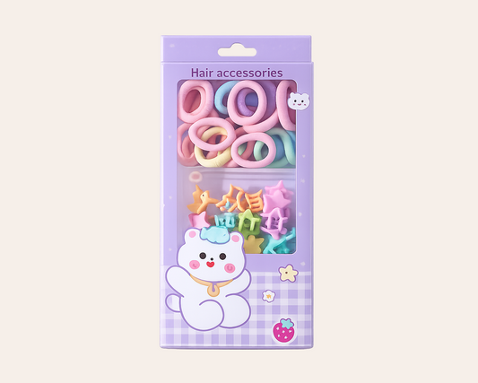 Schmucku Minis – Haargummis mit niedlichen Stärnchen-Motiven