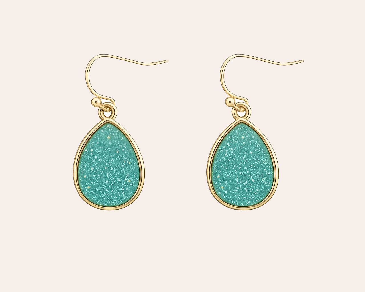 Turquoise Ethnischer Stil Ohrringe
