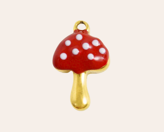 Waterproof Charm: Mushroom