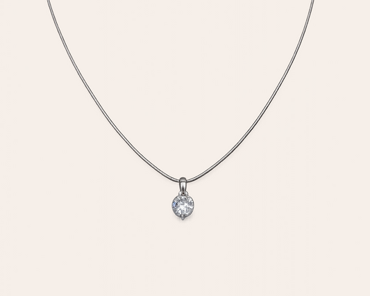 O-förmige Kette aus Edelstahl 316L| Farbe: Silber