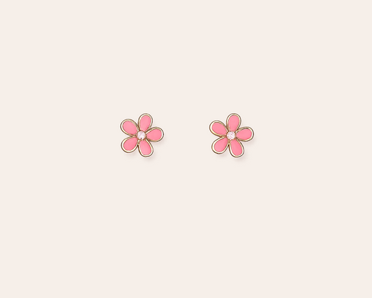 Minis: Blumen-Ohrringe