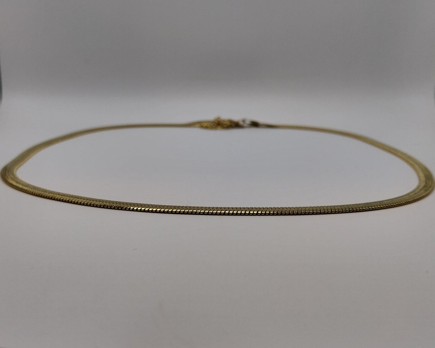 5 mm Schlangenkette aus Edelstahl – wasserfest