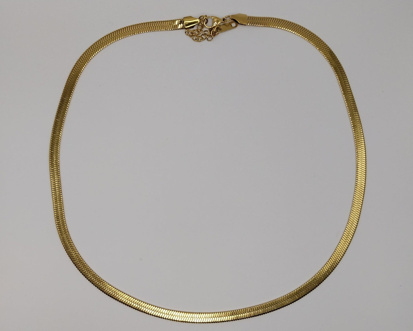 5 mm Schlangenkette aus Edelstahl – wasserfest