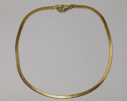 5 mm Schlangenkette aus Edelstahl – wasserfest