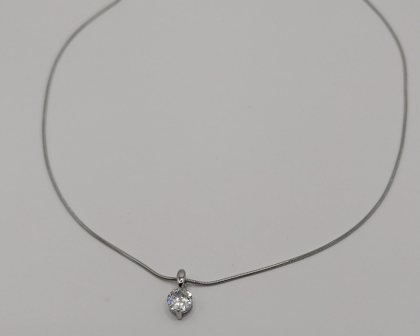 O-förmige Kette aus Edelstahl 316L| Farbe: Silber