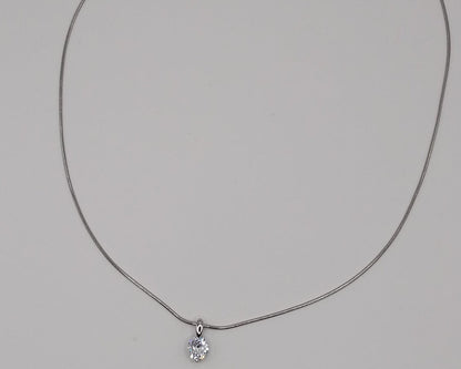 O-förmige Kette aus Edelstahl 316L| Farbe: Silber