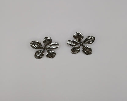 Klassische Blumen-Ohrringe aus Edelstahl 304 für Damen