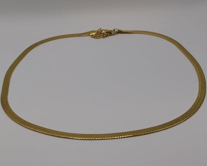 5 mm Schlangenkette aus Edelstahl – wasserfest