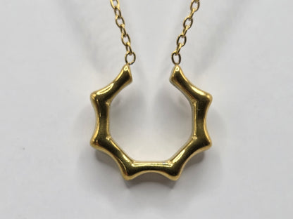 🌟 Minimalist star necklace made of 316L stainless steel – simple, stylish &amp; timeless