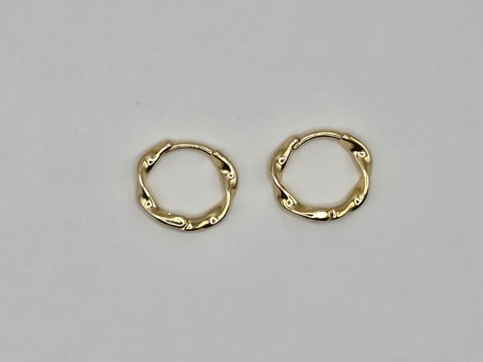 ✨ Elegant stainless steel hoop earrings in vintage style – for special moments and stylish everyday looks
