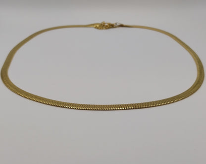 5 mm Schlangenkette aus Edelstahl – wasserfest