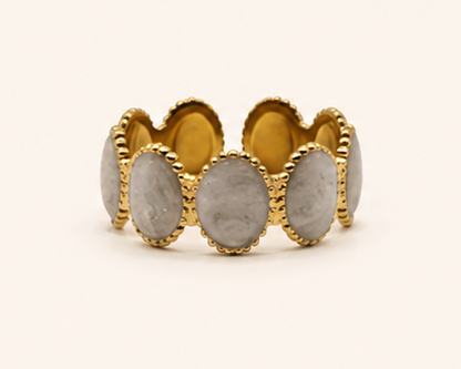 Offener Ring- Wasserfest: Oval