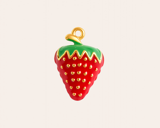 Waterproof Charm: Strawberry